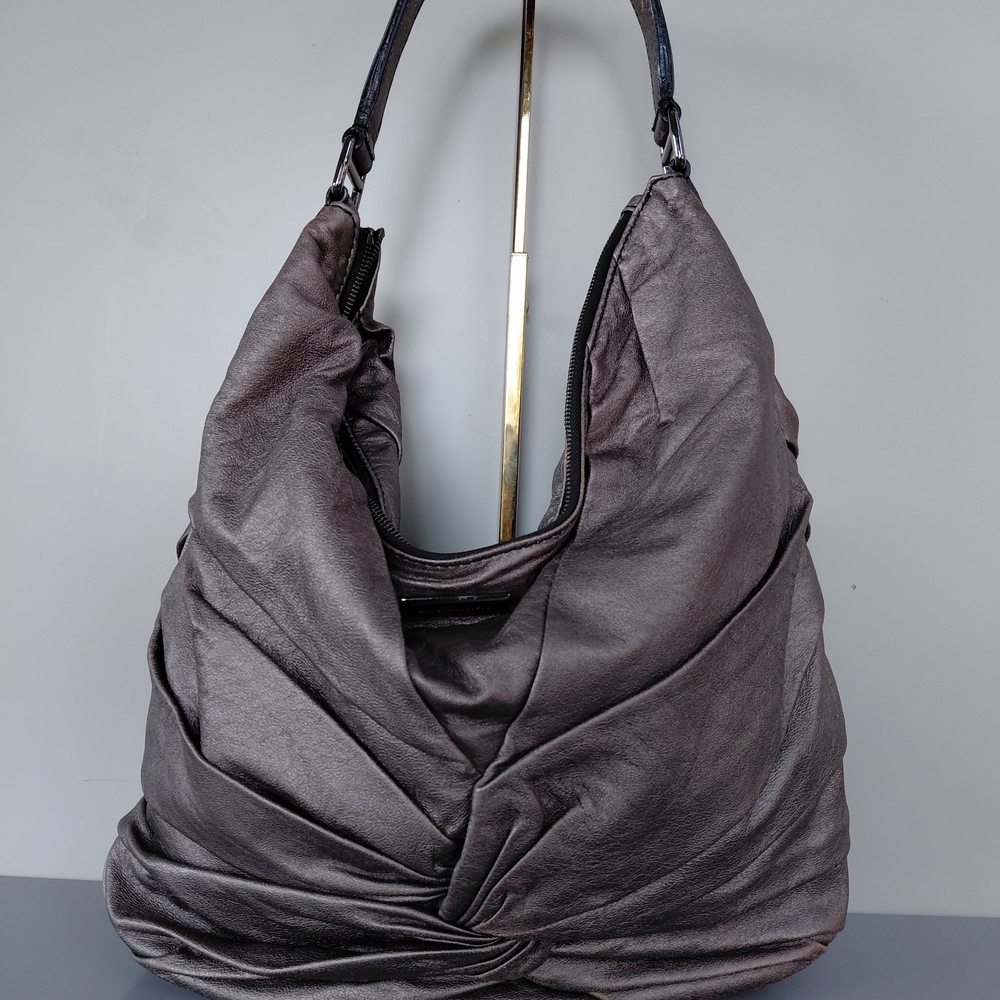 Burberry Dark Gray Hobo Bag
